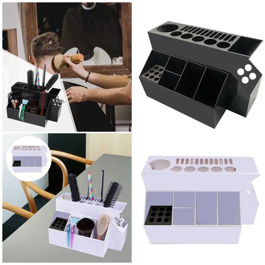 Hairdressing Tool Holder Storage Case Shears Hair Scissor Rack Holder