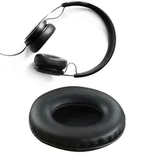 

Oval Earphone Ear Cushion Headset Earmuffs Leather Headphone Covers Earpads Ear Pads Ear Cups Replacement Cover Sponge Case