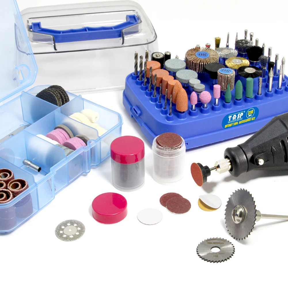 Temo 100 PC Rotary Tool Accessory Set for Dremel and Compatible