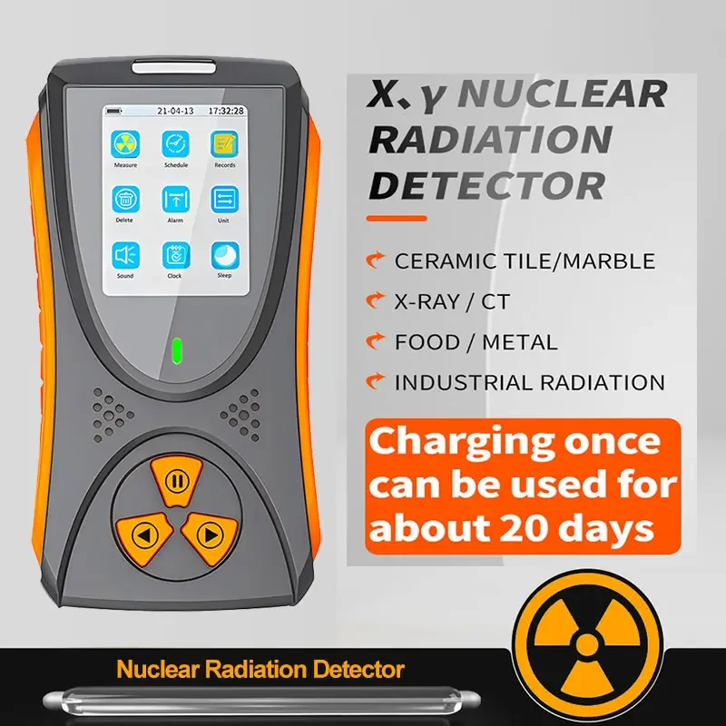 NuclearRadiationDetector2024PortableGeigerCounterXrayBeta