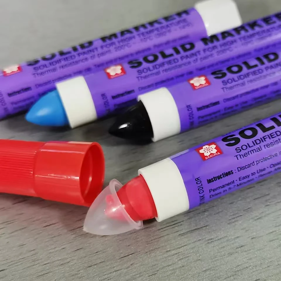 Paint Pen Marker 1Pcs Permanent For High Temperature Waterproof Construction Industrial Metal