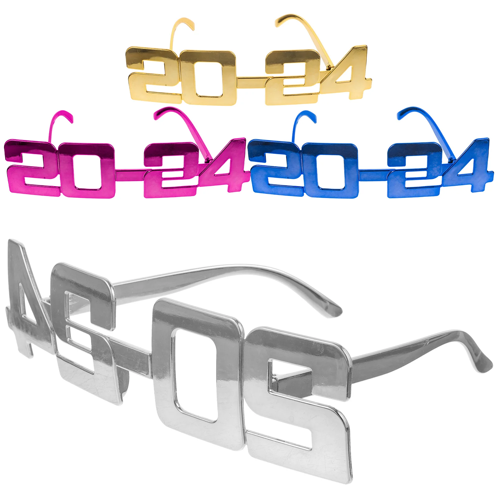 

Plastic Glasses Eyeglasses Photo Booth Props New Years Eve Party Decorations