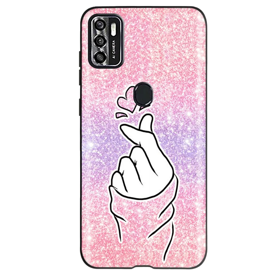 Sleek Black Silicone Protective Case - Soft TPU Bumper Cover