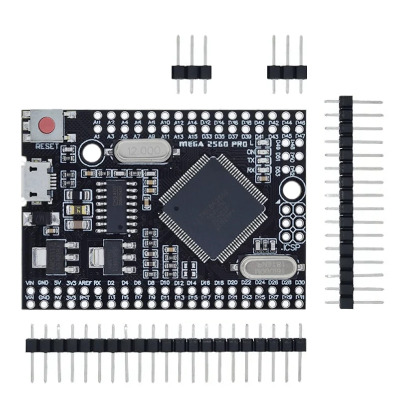 MEGA 2560 PRO Embed CH340G/ATMEGA2560-16AU Chip with Male Pinheaders Compatible for Arduino Mega2560 DIY