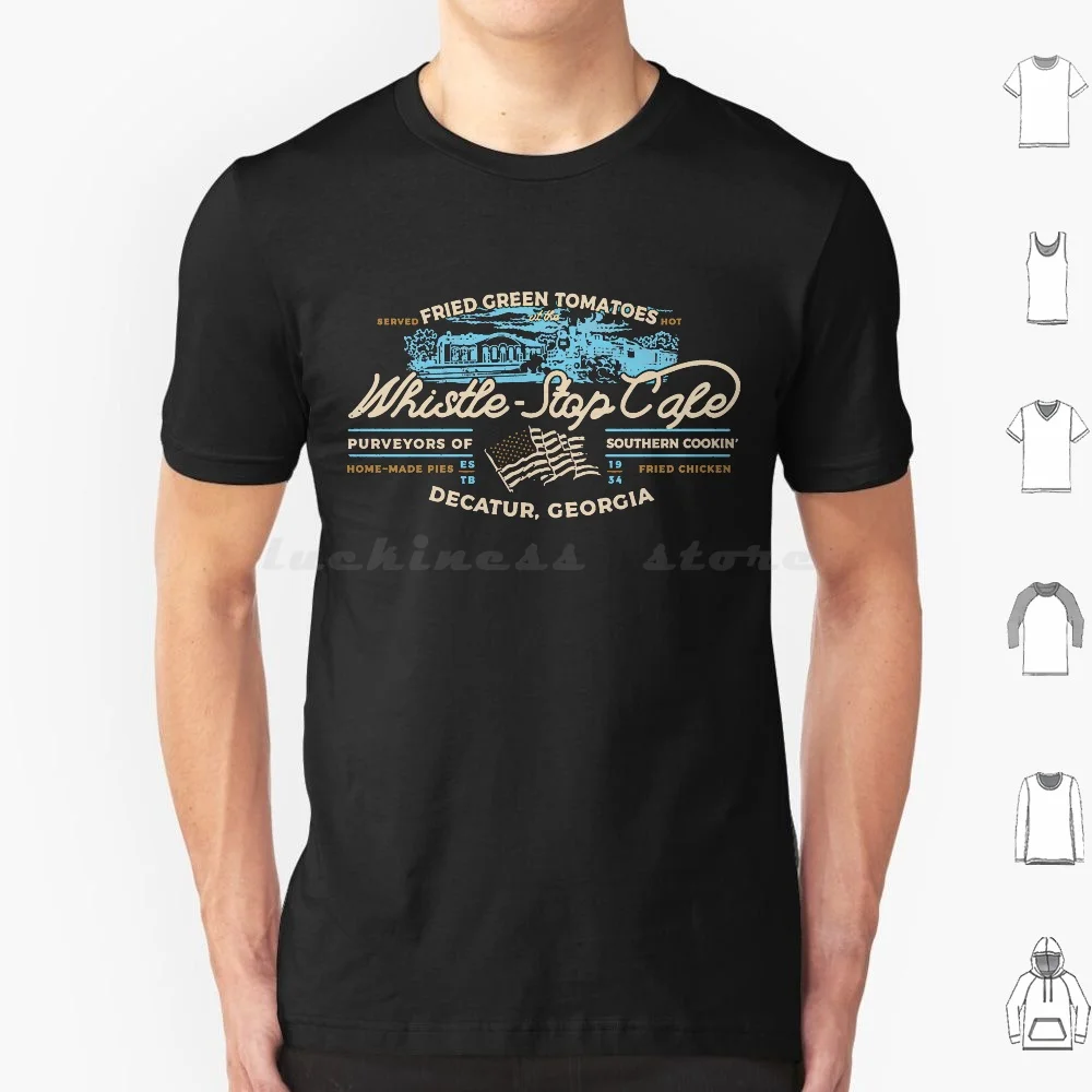 

Whistle Stop Cafe T Shirt Men Women Kids 6Xl Locomotive Trains Whistle Stop Cafe Train Railroad Railway Railway Enthusiast