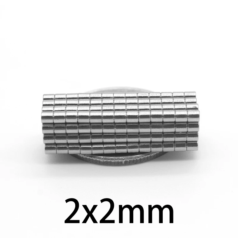 2mm Round Neodymium Magnets 100/300/500/1000PCS