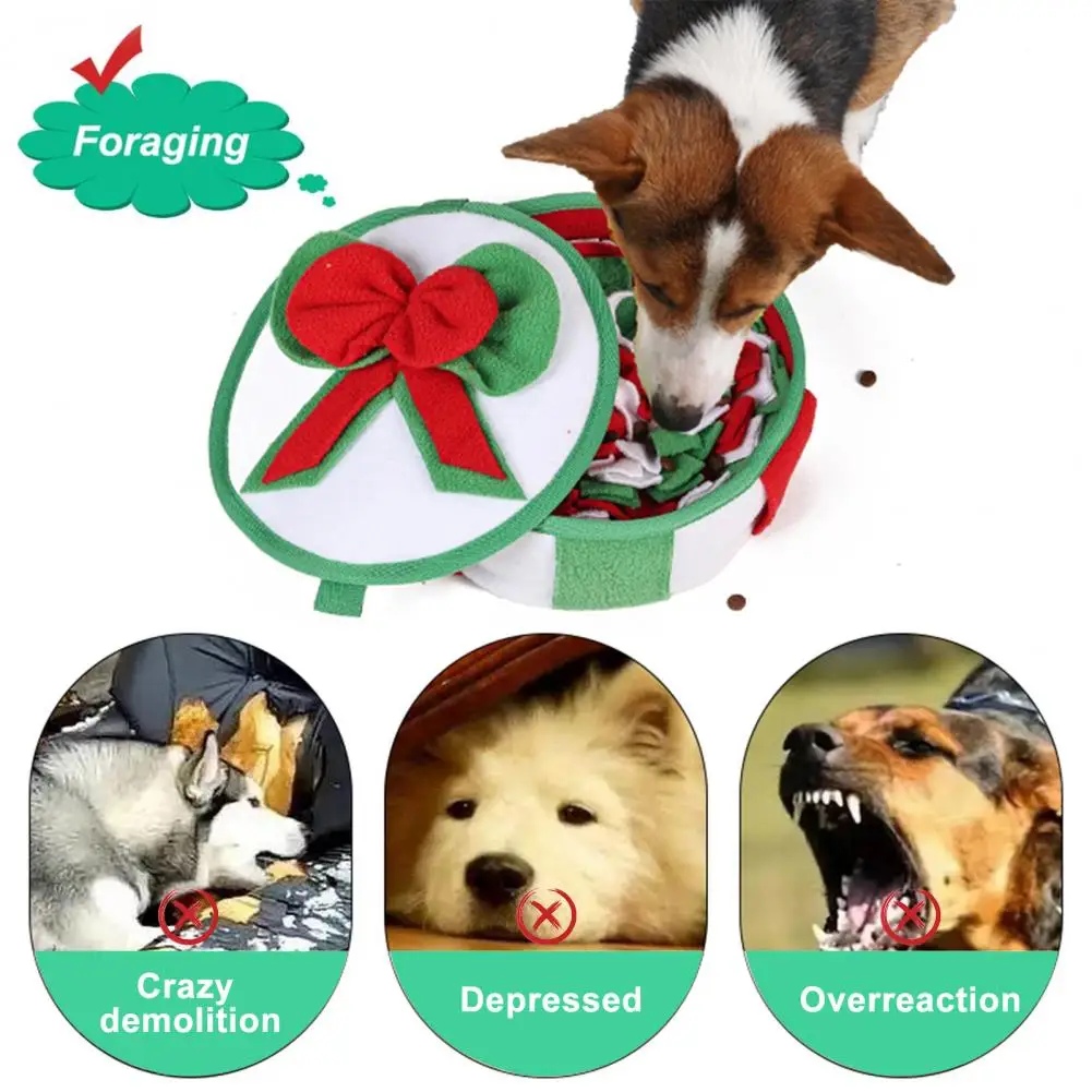 

Dog Foraging Mat Pet Sniffing Mat Snuffle Mat Engaging Dog Enrichment Toy for Mental Stimulation Slow Eating Stress Relief
