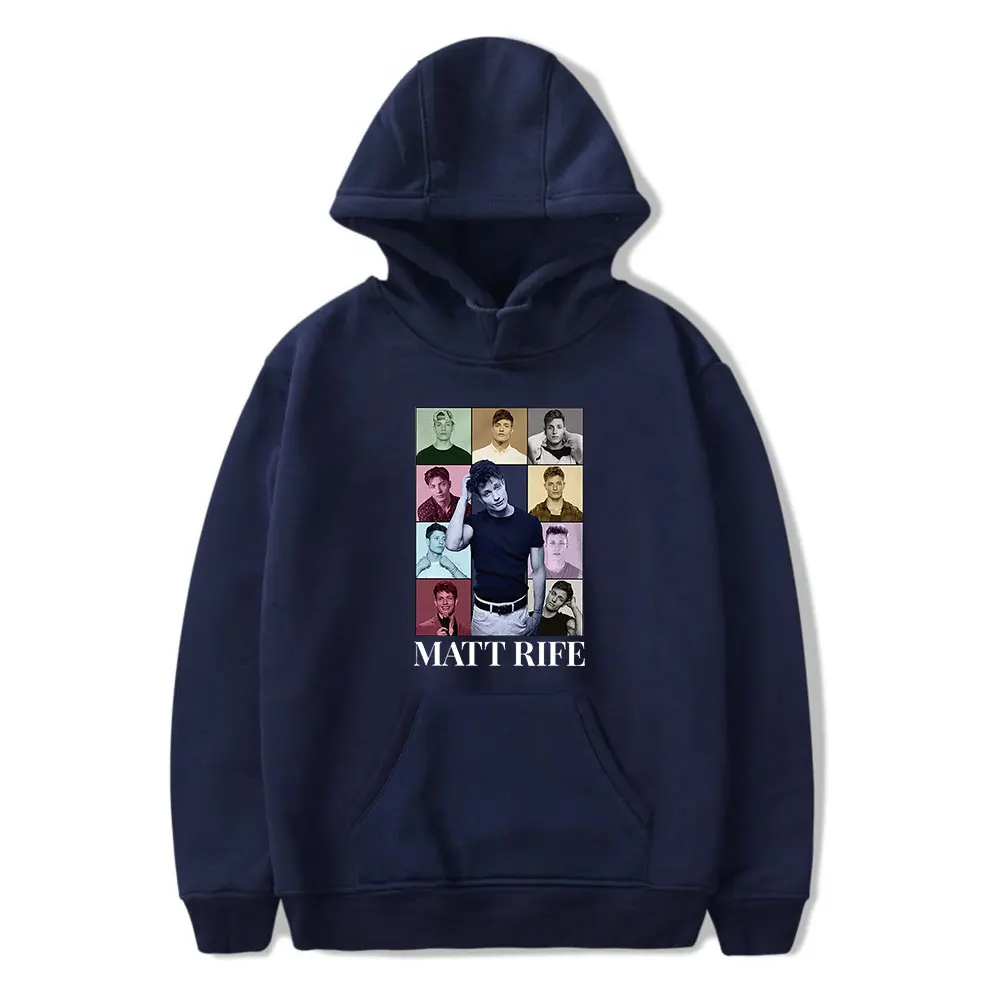 thumbnail image 1 of Sudadera con capucha de Matt Rife 2023, con estampado de mercancía de la gira Problemattic, unisex, divertida, informal, 1 of 5
