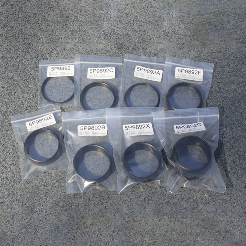 천문학 전문 망원경 천체 사진용 익스텐션 튜브 키트, M48, M42, 3mm, 5mm, 7mm, 10mm, 12mm, 15mm, 20mm, 30mm, M48, M42 x 0.75