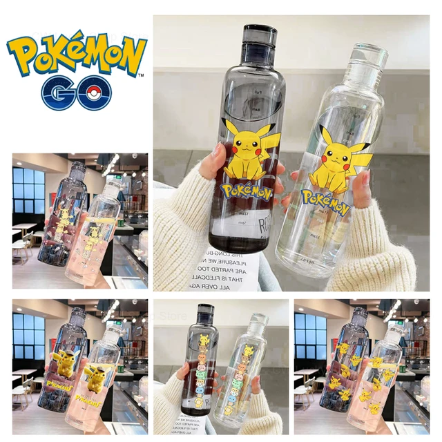 Pokemon Water Bottle Kids | Pokemon Plastic Cups | Pokemon Glass Bottle -  560ml Pokemon - Aliexpress