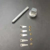 Complete Variety Spring Plate Rivets Install Punch Base 7pcs/Set For Zippo Zorro Kerosene Lighter DIY Repair Tool Accessories 1