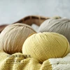 50g 100% Merino Wool Yarn Hand Knitting Baby Soft Thick Yarn for Knitting Threads Hand Knit Scarves Socks Cashmere Yarn Worsted 2