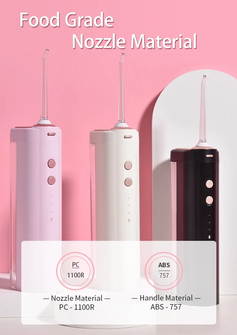 Description Picture 6 of itemCordless Wireless Best Portable Waterproof  Water Flosser Oral Irrigator For Teeth Cleaning