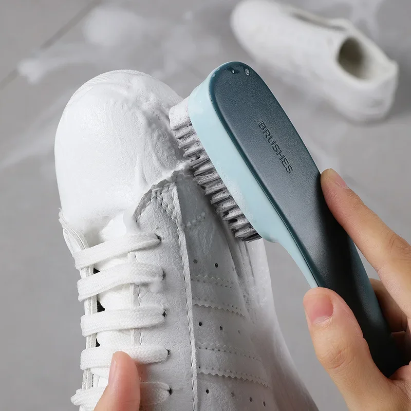 

Shoe Brush Plastic Laundry Brush Slippers Cleaner Cleaning Multifunctional Household Tools Accessories Merchandises Home Garden