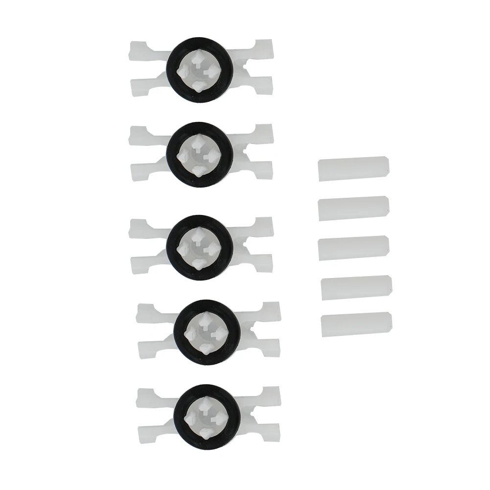 

30PCS Clips Top Roof Rain Gutter Moulding Trim Fastener Clip For BMW E46 Plastic High Quality Exterior Car & Truck Parts