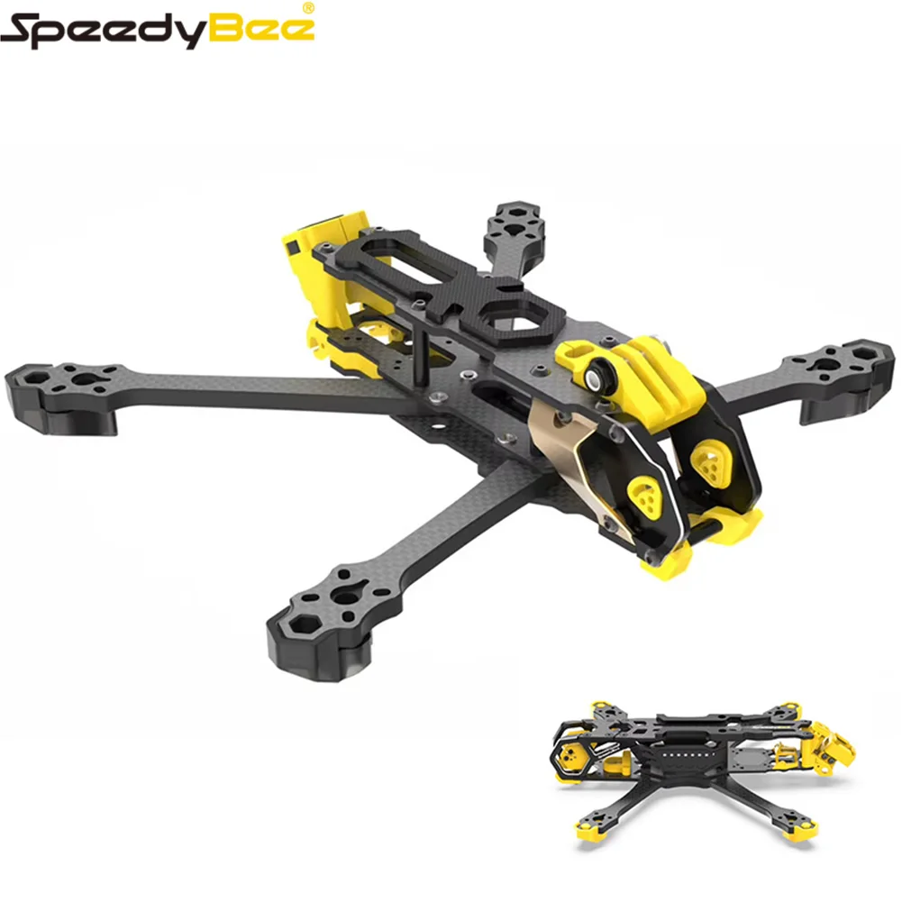 SpeedyBee Master 5 V2 5-дюймовая рама FPV для фристайл-гоночного дрона, совместимая с воздушным блоком O3