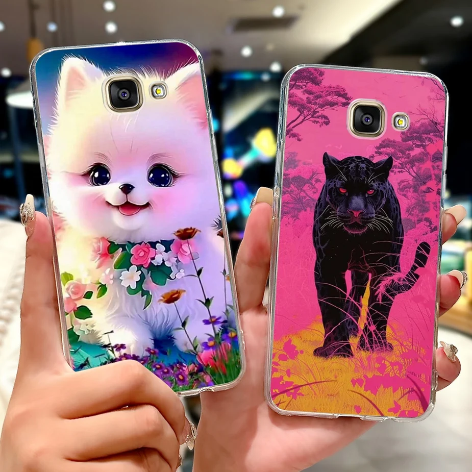 Cute Cat Cartoon Soft Silicone Phone Case Cover