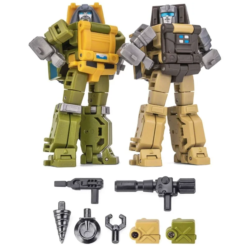 

NewAge Toys Transformation NA H19 Hogan H20 William Bonney 2Pce/Set Mini Warrior Heroes G1 Action Figure Robot Toys