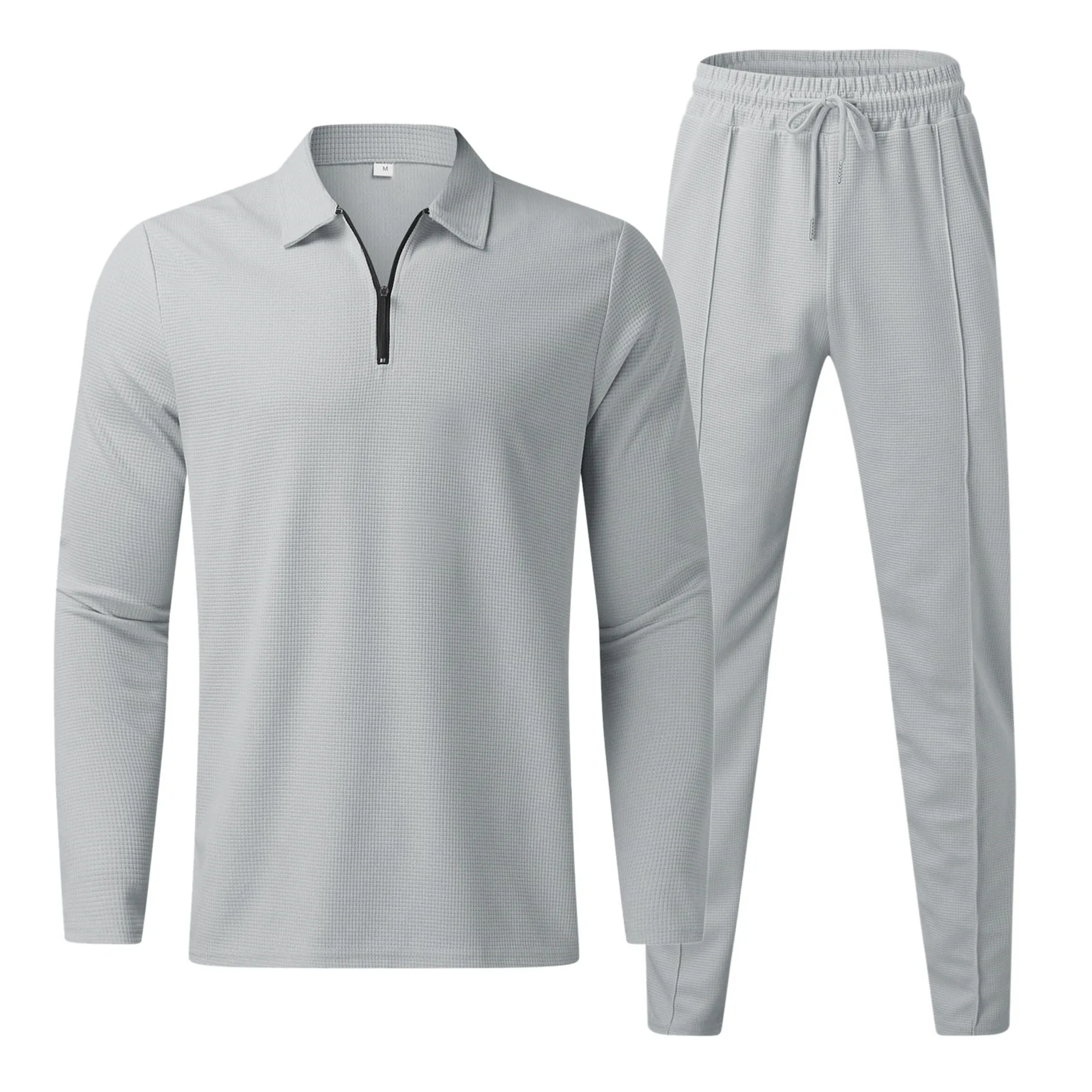 Men's fashion sportswear casual POLO shirt winter men's suit sweatshirt suit men's hoodie street jacket two-piece suit