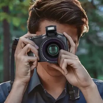 NBD Digital Camera for Photography and Video 4K 48MP Vlogging Camera for YouTube 16X Digital Zoom 52mm Wide Angle & Macro Lens 6