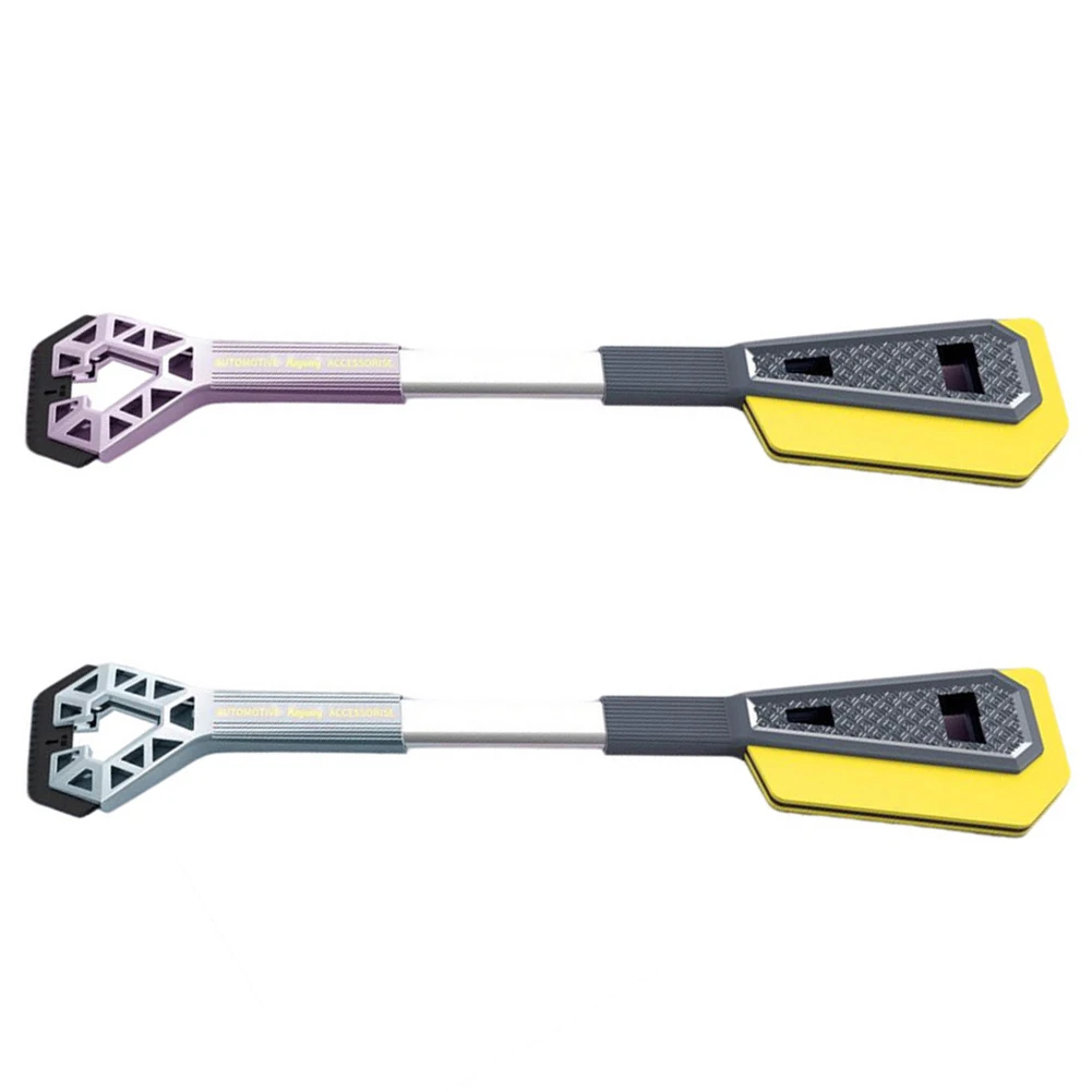 Car Multifunctional Snow Shovel Retractable Car Snow Shovel Brush Ice Defrost Scraper Deicing Cleaning Tools