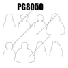 PG8050 Action Figures Movie accessories Building Blocks Bricks toys PG703 PG704 PG705 PG706 PG707 PG708 PG709 PG710 1