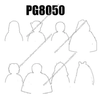 PG8050 Action Figures Movie accessories Building Blocks Bricks toys PG703 PG704 PG705 PG706 PG707 PG708 PG709 PG710 1