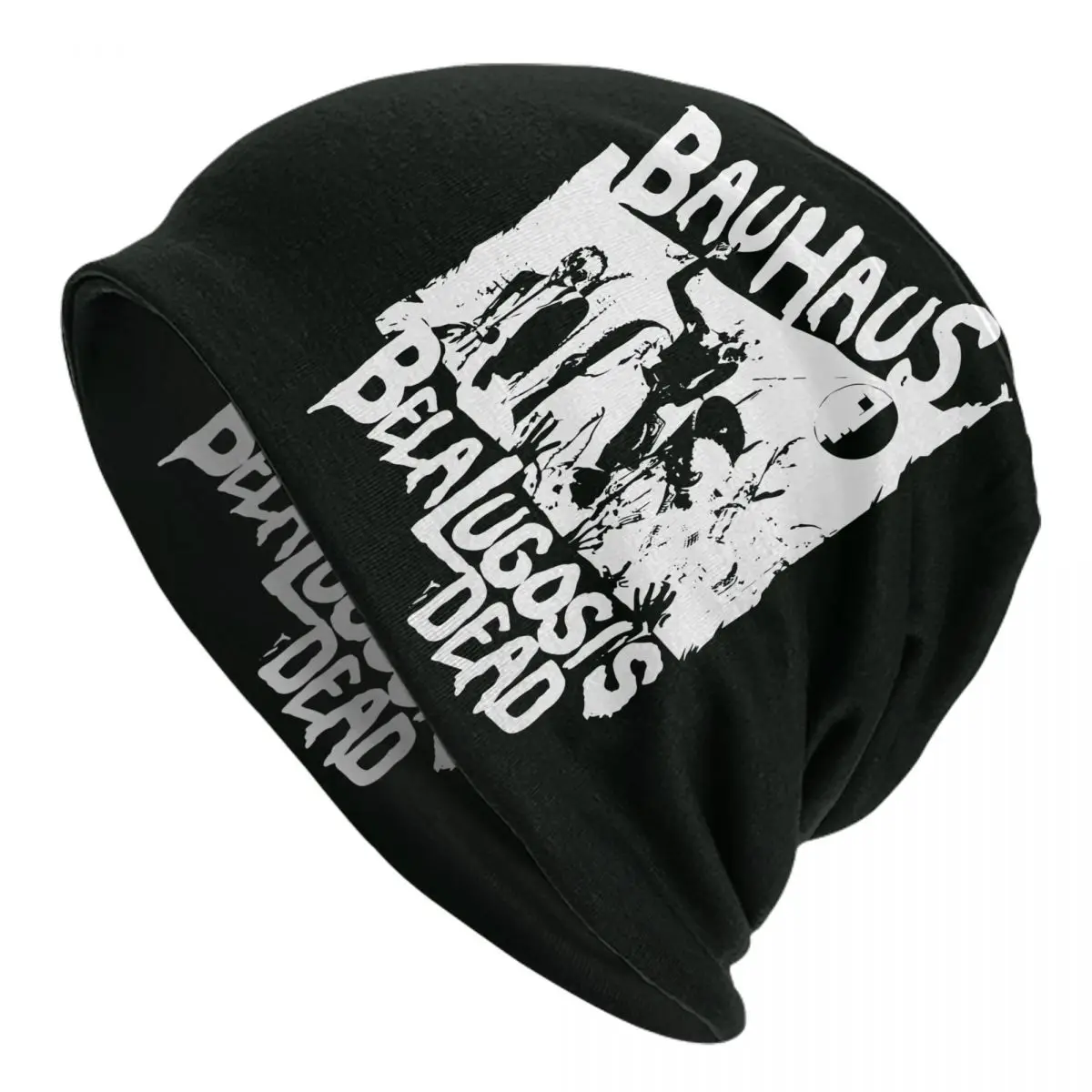

Bauhaus Bela Lugosi's Dead Skullies Beanies Hat Band Casual Men Women Outdoor Cap Warm Multifunction Bonnet Knit Hat