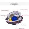 Insular 600D Dots Baby Mommy Diaper Bags Organizer Nappy Bags Maternity Stroller Diaper Handbag 6