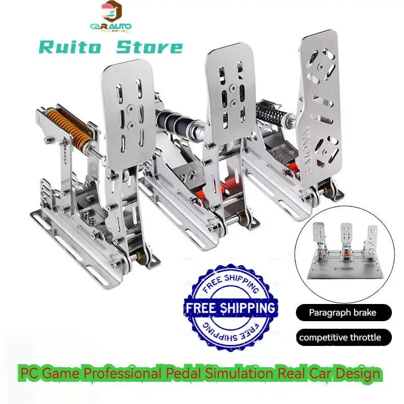 Sim Racing Pedals Load Cell Ser adequado para Logitech, G29, G27