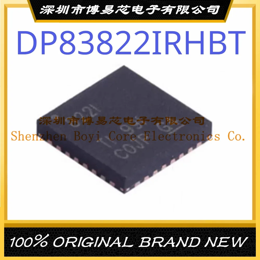 DP83822IRHBT package HVQFN-32 new original genuine Ethernet IC chip pn5180a0hn c3e pn5180a hvqfn 40 original genuine high performance multi protocol full nfc