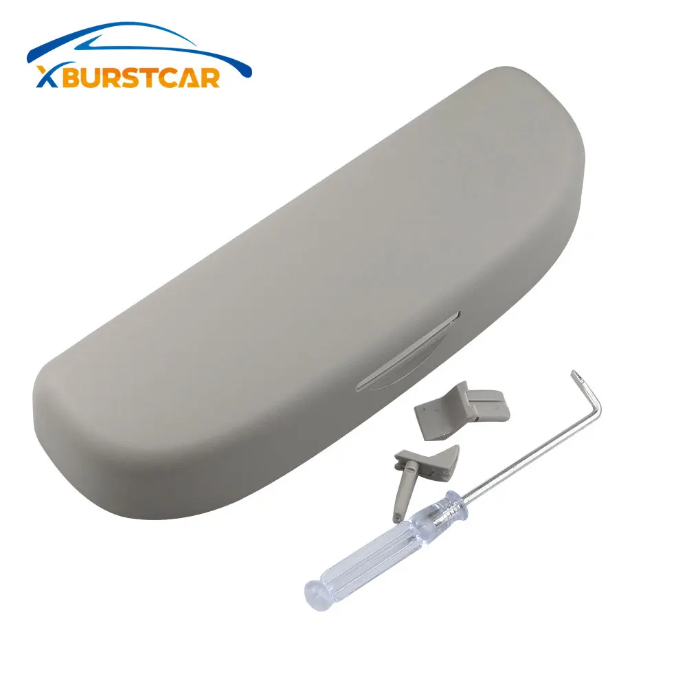 Xburstcar 아우디 Q3 Q5 SQ5 Q7 A1 A3 S3 A4 A6 A7 S6 S7 S4 RS4 A5 S5 안경 케이스 선글라스 홀더 안경 상자