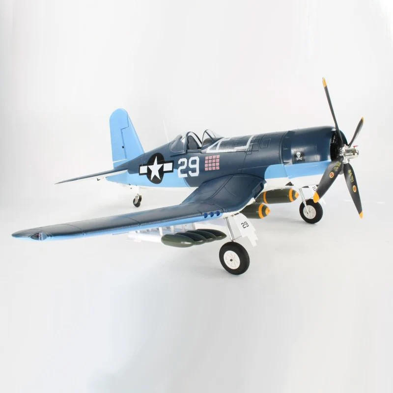 Lanxiang/ Sky Flight Hobby 1.6M F4U Corsair Remote Controlled Model Plane PNP Version RC Warbird 3