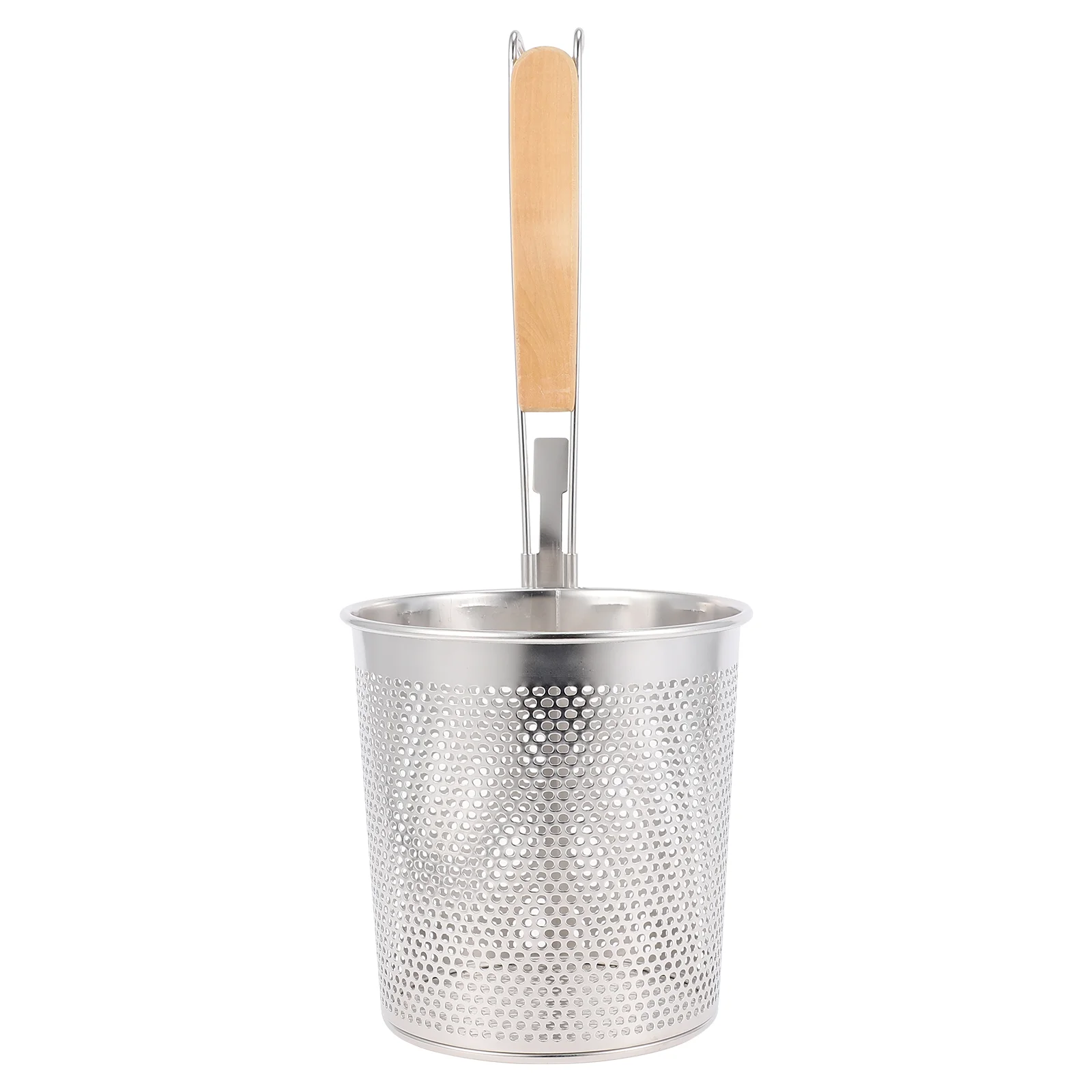 

Kitchen Handle Sieve Colander for Food Stainless Steel Wire Fine Mesh Sieve Oil Strainer Noodle Colander Kitchen Sifter