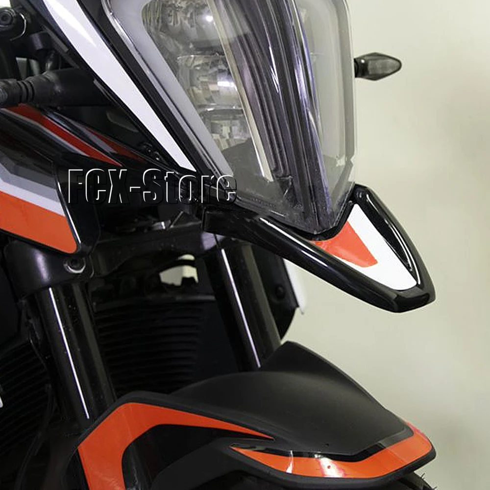 

For 390 ADV 390 Adventure 390 ADVENTURE New Motorcycle Accessories White/Black Front Fender Tip Beak