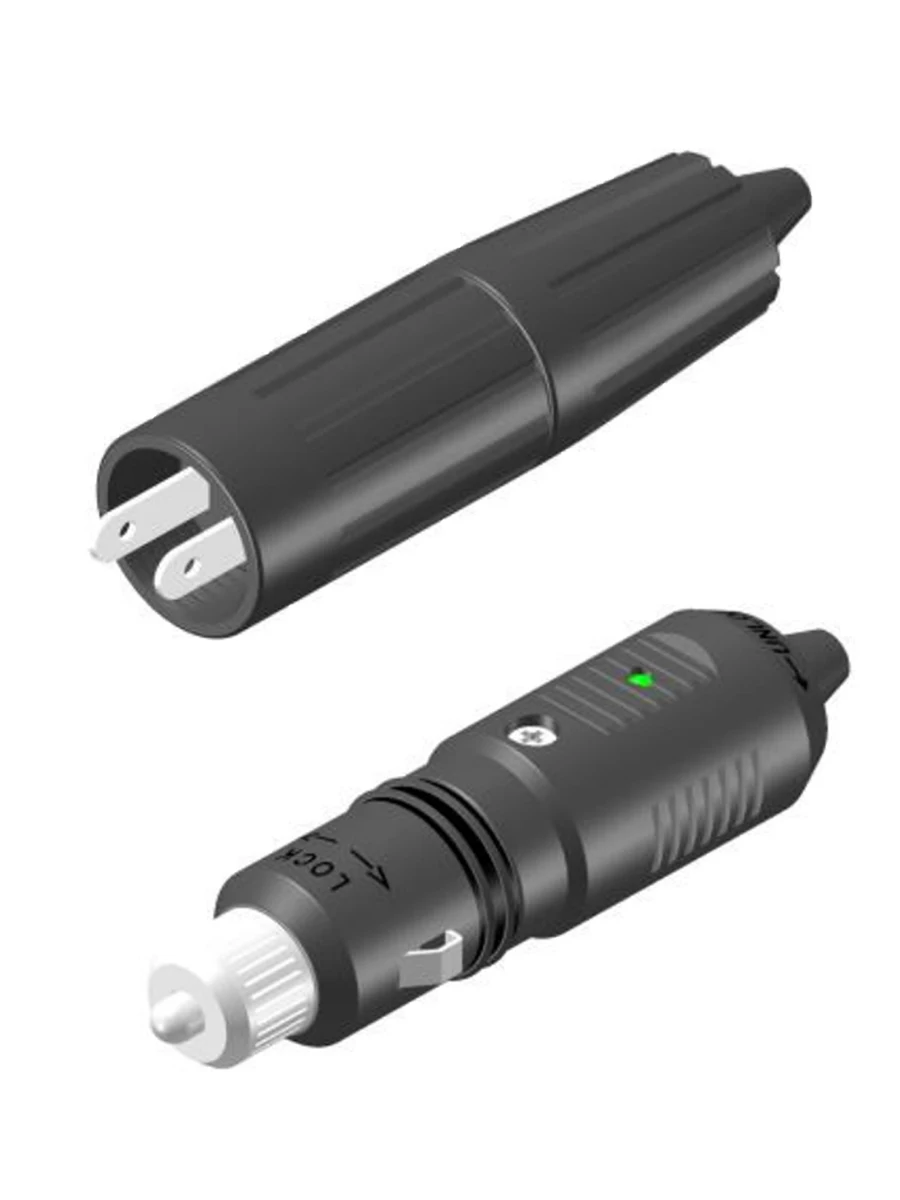 Spina accendisigari per auto con fusibile da 10A 12V ~ 24V Spina Engel per frigorifero Presa per caricabatterie CC Adattatore per frigorifero