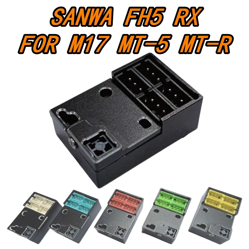 Gt55Racing Sanwa M17 Fh5 4Ch Antenna A Torre Ricevitore Nano Con Guscio Per M17 Mt-5 Mt-R