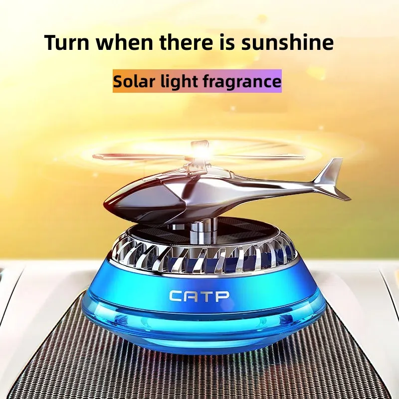 Solar-Auto-Logo-Helikopter-Aromatherapie · Auto Accessories