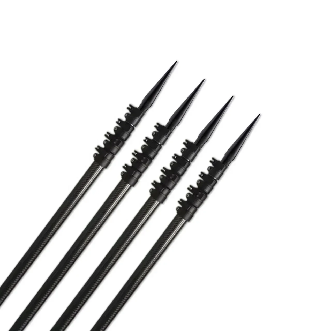 

UD Surface High Strength Carbon Fiber Rod Boat Telescoping Carbon Fiber Outrigger Pole for Fishing Boats