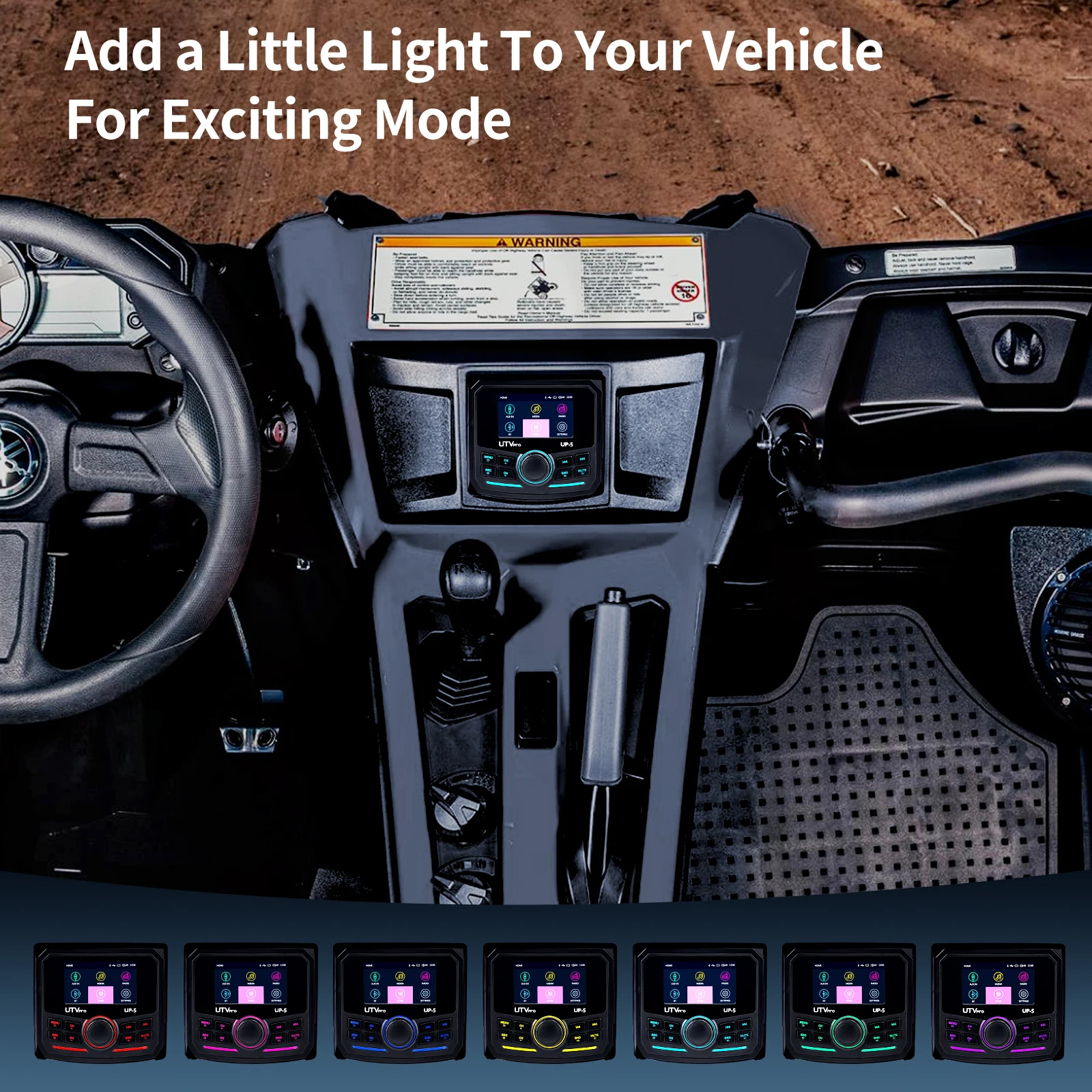 Amplificateur Bluetooth marin pour voitures et chariots de golf, 4 canaux,  classe D, 240W, stéréo, UTV, RL, bateaux - AliExpress
