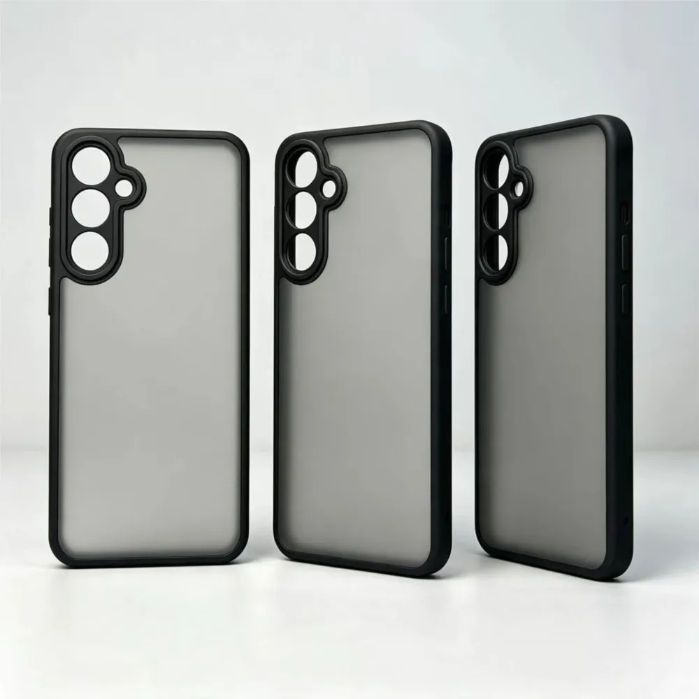 Luxury Armor Shockproof Matte Bumper Phone Case