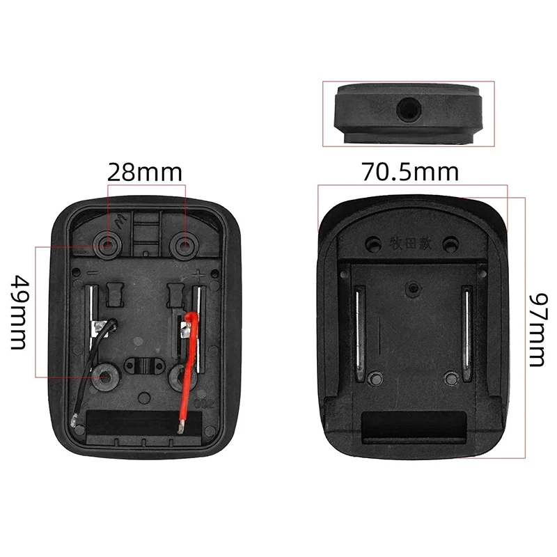 Für MT 18V/21V Li-Ion Batterie Adapter DIY Batterie Kabel Stecker Ausgang Adapter BL1830 BL1840 BL1850 – Detail 16