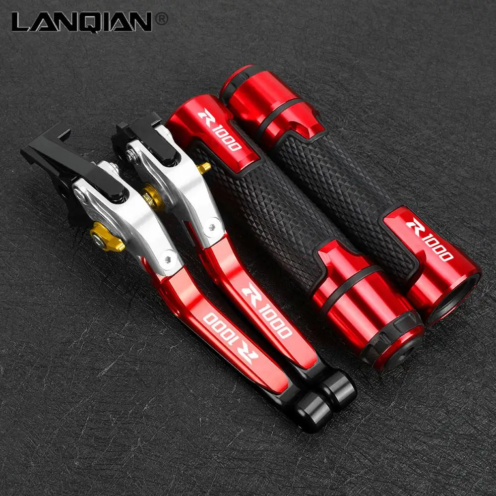 

For SUZUKI GSX-R GSX R1000 GSXR 1000 2015-2017 2018 2019 2020 2021 Motorcycle Adjustable Brake Clutch Levers Handlebar grips