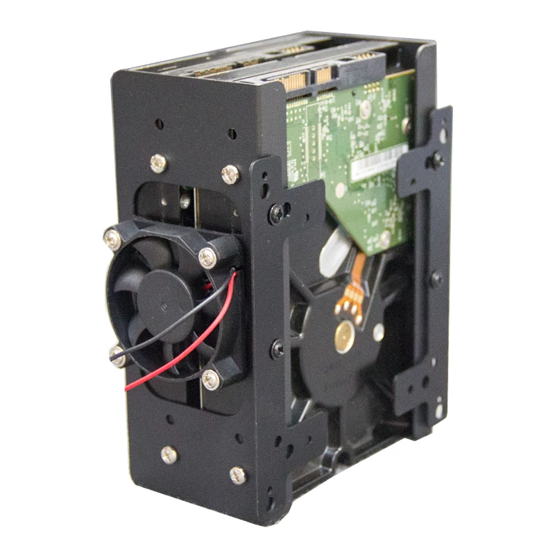 PC Case PC Chassis Computer Chassis Frame 12cm fan position to 3.5-inch mechanical hard drive transfer bracket chassis fan to HDD adapter bracket rack