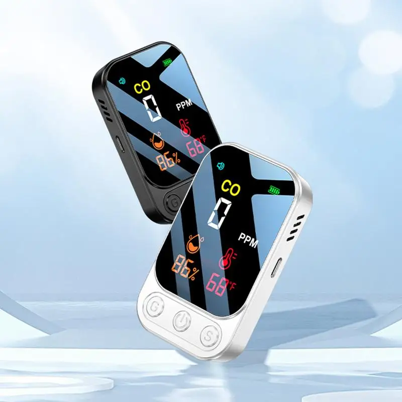 

Портативный детектор монооксида углерода, 1000 мАч, с цветным HD экраном