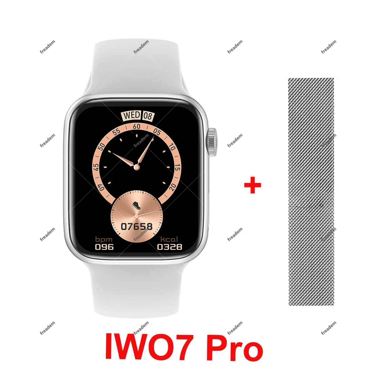 3PCS IWO7 Pro Smart Watch 