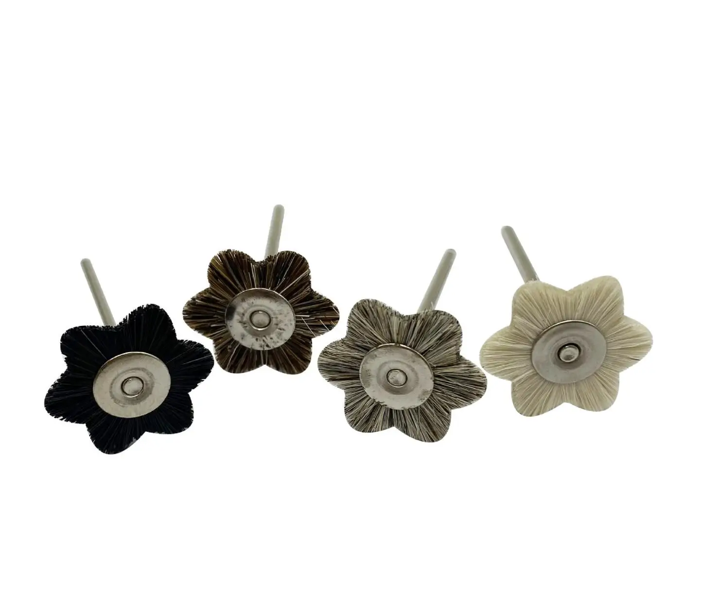 

144pcs Abrasive Brushes Dremel Accessories Polishing Wheel Set Suit for Dremel Rotary Tools T Shape 22*2.35mm