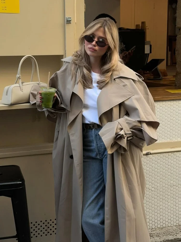 ジャケット・アウター LAY OVERSIZED TRENCH COAT Amazon.com: Winter Coats For Women 2025 Oversized Casual Jackets