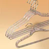 Transparent Acrylic Clothes Hanger Racks Wardrobe Hangers Clothes Drying Rack Clothing Hangers Closet Wardrobe Organizer 1PC 4