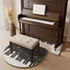 Piano Soundproof Floor Mat Noise Reduction Sound Absorption Special Soundproof Mat Creative Art Carpet Easy To Care Rug Alfombra 1